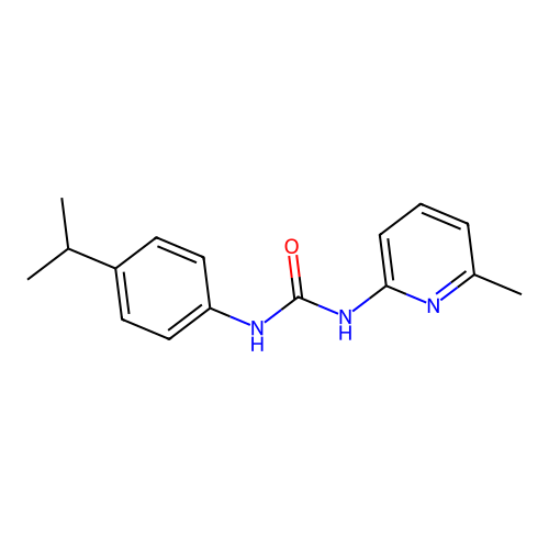 1-(6-Methylpyridin-2-yl)-3-(4-propan-2-ylphenyl)urea structure