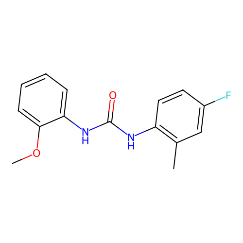 1-(4-Fluoro-2-methylphenyl)-3-(2-methoxyphenyl)urea structure