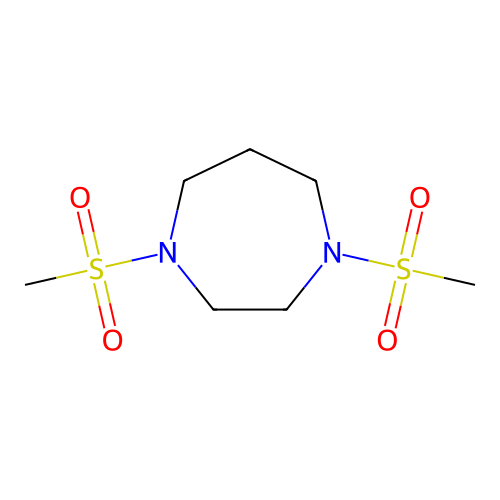 1,4-Bis(methylsulfonyl)-1,4-diazepane structure