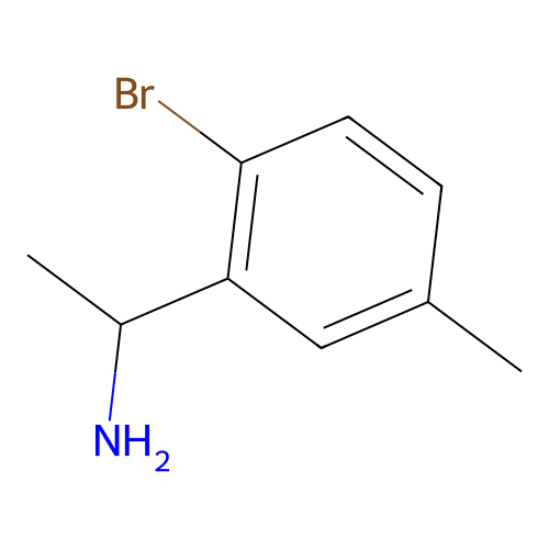 1-(2-Bromo-5-methylphenyl)ethan-1-amine structure