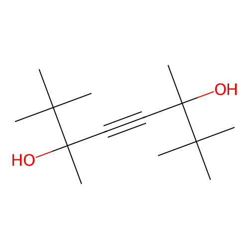 4-Octyne-3,6-diol, 2,2,3,6,7,7-hexamethyl- structure