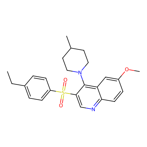 3-(4-Ethylbenzenesulfonyl)-6-methoxy-4-(4-methylpiperidin-1-yl)quinoline structure