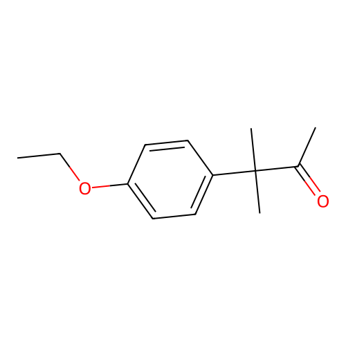 2-Butanone, 3-(4-ethoxyphenyl)-3-methyl- structure