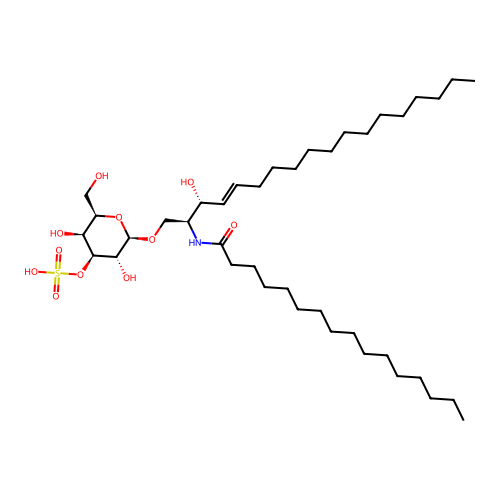 C16 Sulfatide structure