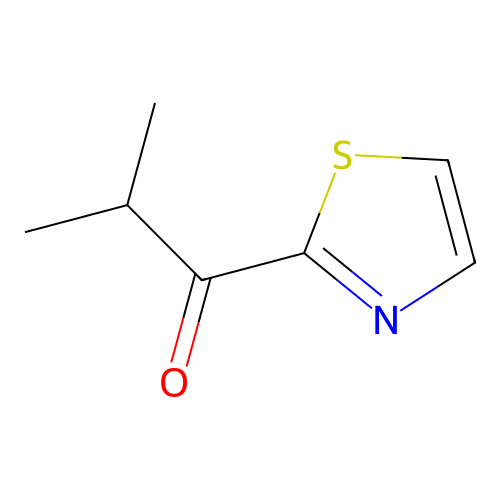 2-Methyl-1-(1,3-thiazol-2-yl)propan-1-one structure