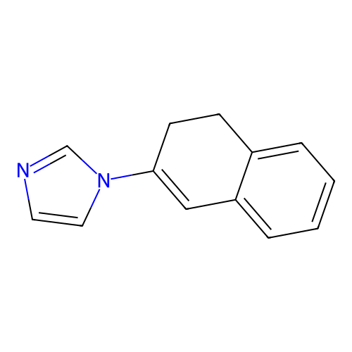 1-(3,4-dihydronaphthalen-2-yl)-1H-imidazole structure