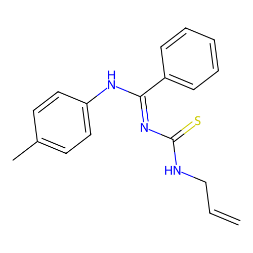 1-[(4-Methylanilino)-phenylmethylidene]-3-prop-2-enylthiourea structure
