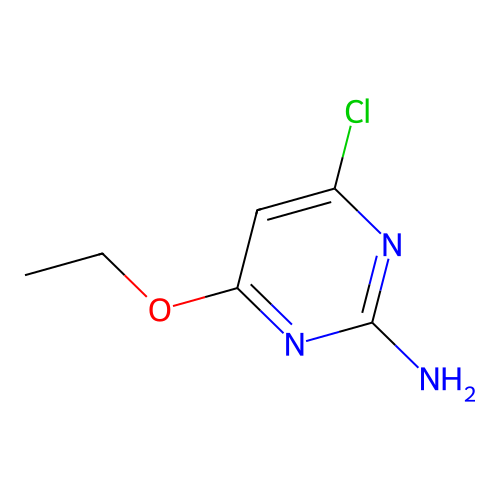 4-Chloro-6-ethoxypyrimidin-2-amine structure