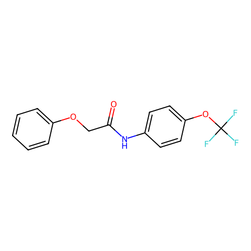 2-Phenoxy-N-(4-(trifluoromethoxy)phenyl)ethanamide structure