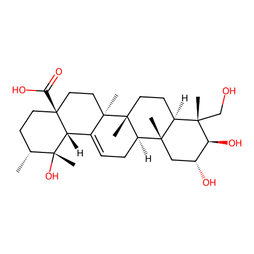 19Alpha-Hydroxyasiatic Acid structure