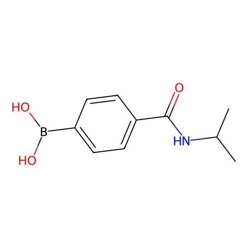 4-(N-Isopropylaminocarbonyl)phenylboronic acid structure