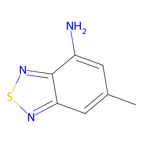 6-Methyl-2,1,3-benzothiadiazol-4-amine structure