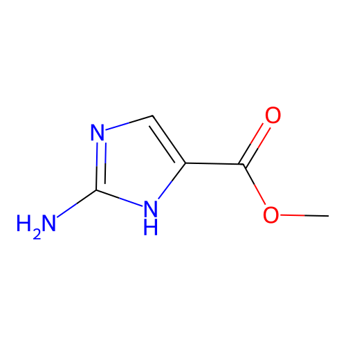 methyl 2-amino-1H-imidazole-4-carboxylate structure