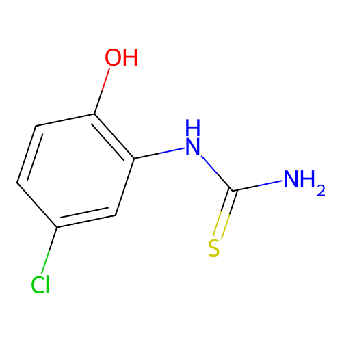 (5-Chloro-2-hydroxyphenyl)thiourea structure