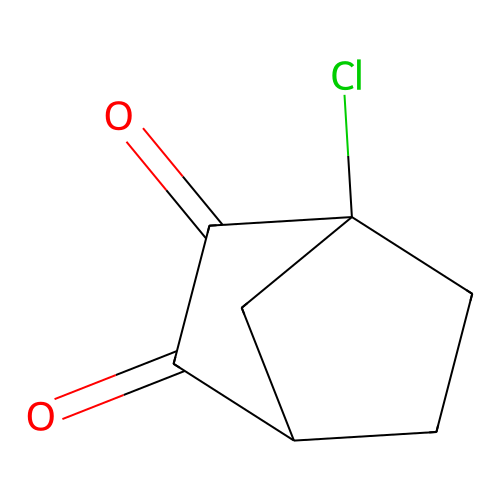 2,3-Norbornanedione, 1-chloro- structure