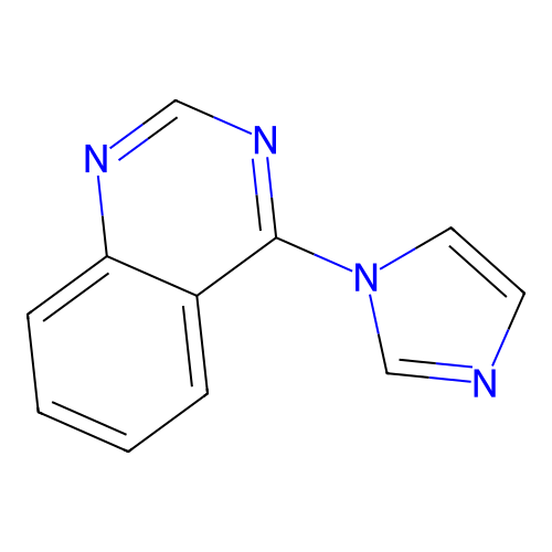 4-Imidazol-1-ylquinazoline structure