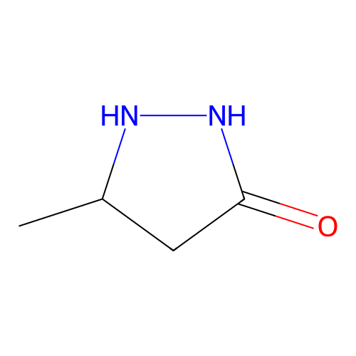 5-Methyl-3-pyrazolidinone structure