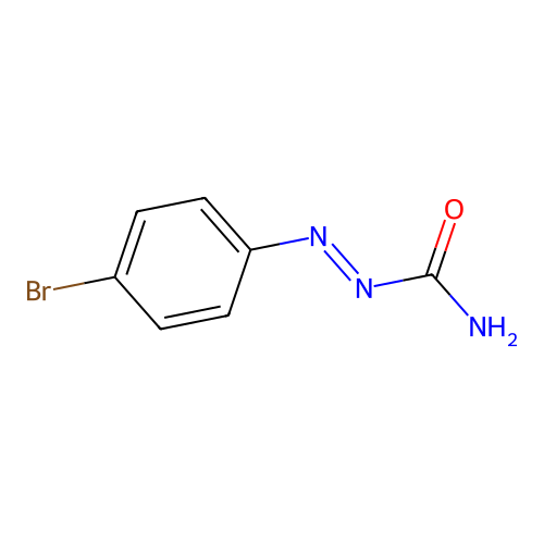 (4-Bromophenyl)iminourea structure