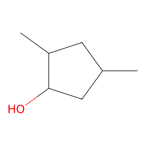 2,4-Dimethylcyclopentanol structure