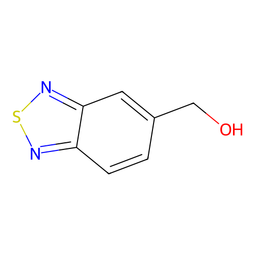 2,1,3-Benzothiadiazol-5-ylmethanol structure