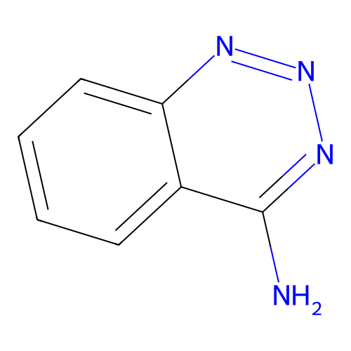 1,2,3-Benzotriazin-4-amine structure