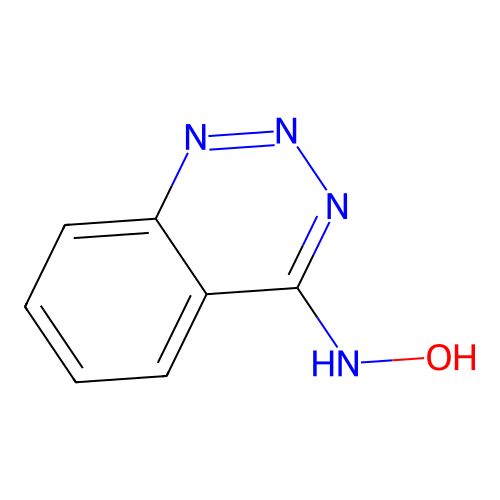 N-Hydroxy-1,2,3-benzotriazin-4-amine structure