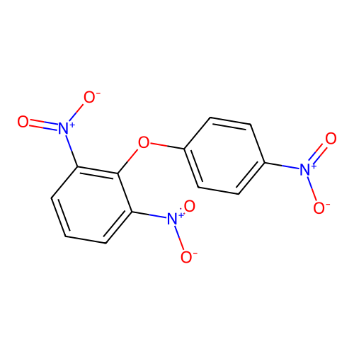 1,3-Dinitro-2-(4-nitrophenoxy)benzene structure