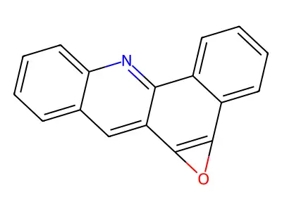 Benz(c)acridine 5,6-epoxide structure