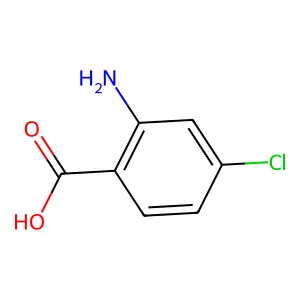 2-氨基-4-氯苯甲酸 structure