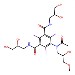 Iopentol structure