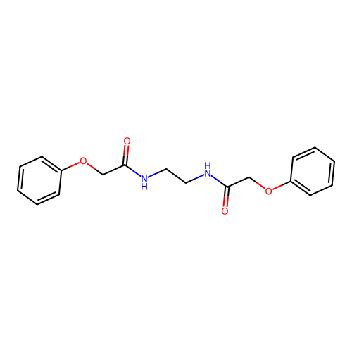 Acetamide, N,N'-1,2-ethanediylbis[2-phenoxy- structure