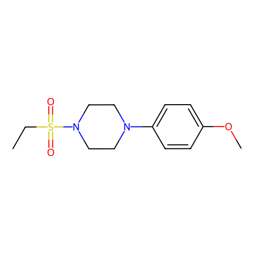 1-(Ethanesulfonyl)-4-(4-methoxyphenyl)piperazine structure