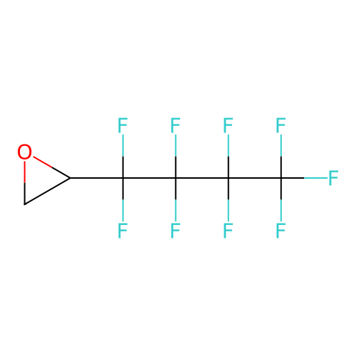 3,3-Difluoro-3-(heptafluoropropyl)-1,2-propenoxide structure