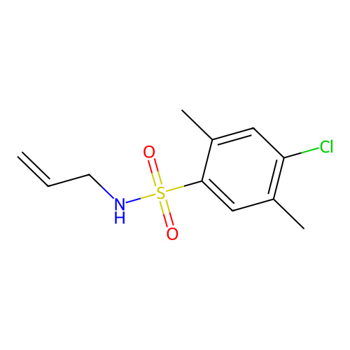 [(4-Chloro-2,5-dimethylphenyl)sulfonyl]prop-2-enylamine structure