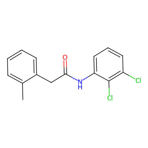 N-(2,3-dichlorophenyl)-2-(2-methylphenyl)acetamide structure