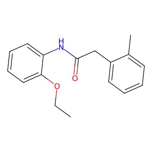 N-(2-ethoxyphenyl)-2-(2-methylphenyl)acetamide structure