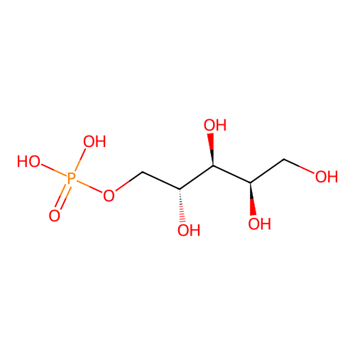Arabinose-5-Phosphate structure