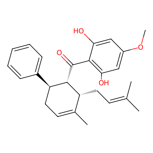 Panduratin A structure