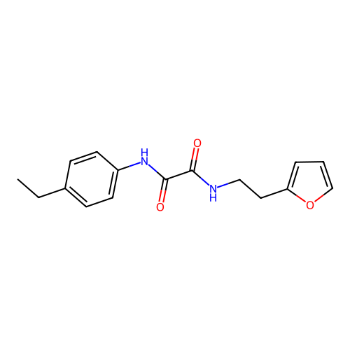 N1-(4-ethylphenyl)-N2-(2-(furan-2-yl)ethyl)oxalamide structure