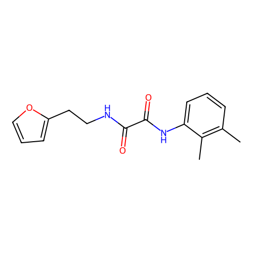 N1-(2,3-dimethylphenyl)-N2-(2-(furan-2-yl)ethyl)oxalamide structure