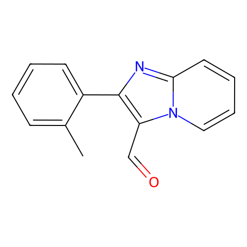 2-(o-Tolyl)imidazo[1,2-a]pyridine-3-carbaldehyde structure
