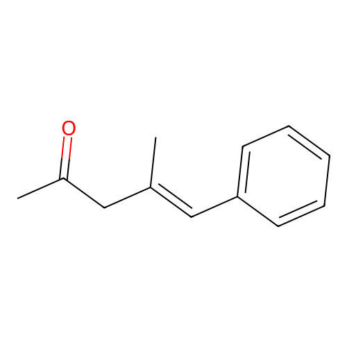 4-Methyl-5-phenylpent-4-en-2-one structure