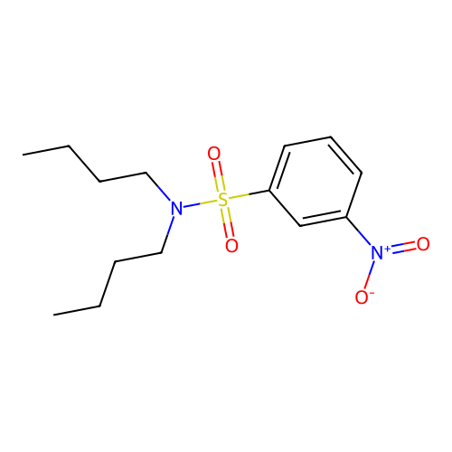 Benzenesulfonamide, N,N-dibutyl-3-nitro- structure