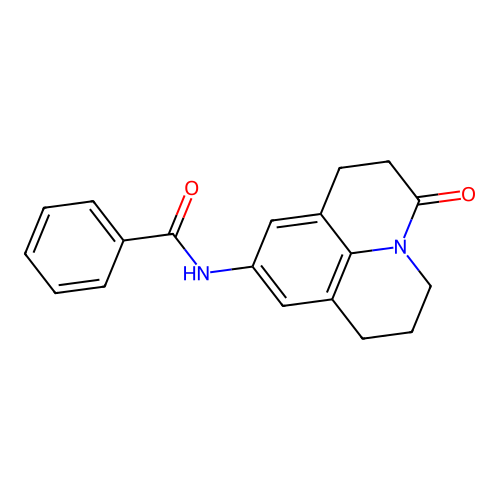 N-{2-oxo-1-azatricyclo[7.3.1.0^{5,13}]trideca-5,7,9(13)-trien-7-yl}benzamide structure