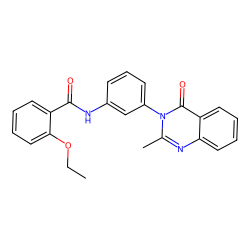 2-ethoxy-N-[3-(2-methyl-4-oxoquinazolin-3-yl)phenyl]benzamide structure