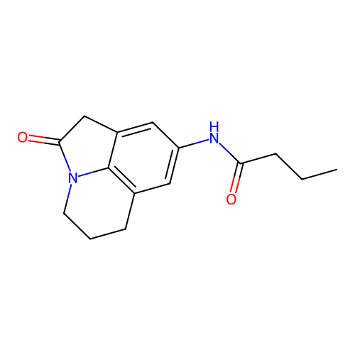 N-{2-oxo-1-azatricyclo[6.3.1.0^{4,12}]dodeca-4,6,8(12)-trien-6-yl}butanamide structure