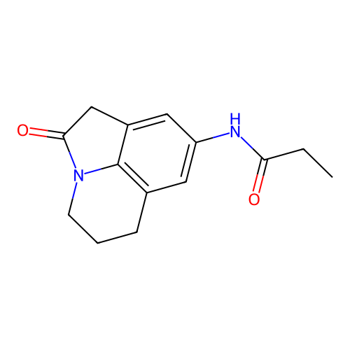 N-{2-oxo-1-azatricyclo[6.3.1.0^{4,12}]dodeca-4,6,8(12)-trien-6-yl}propanamide structure