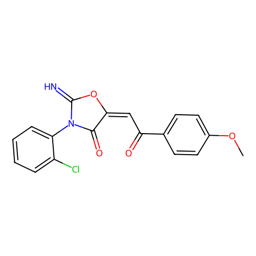 C18H13ClN2O4 structure