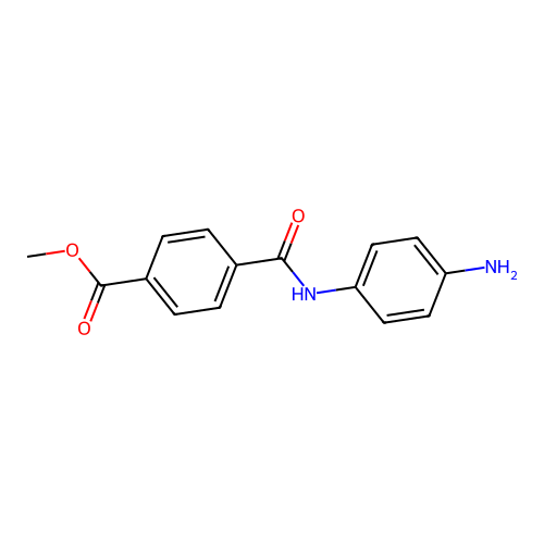 Benzoic acid, 4-[[(4-aminophenyl)amino]carbonyl]-, methyl ester structure