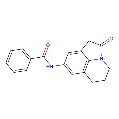 N-{2-oxo-1-azatricyclo[6.3.1.0^{4,12}]dodeca-4,6,8(12)-trien-6-yl}benzamide structure